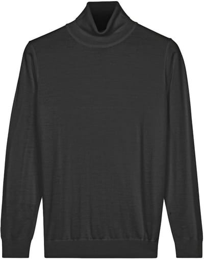 Baileys – Heren – Coltrui – Regular fit - Gebreide Trui - Zwart – 520069-90