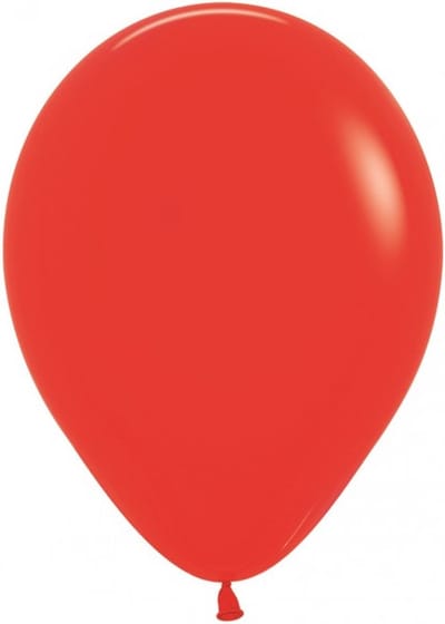 12" fashion red - 12 stuks