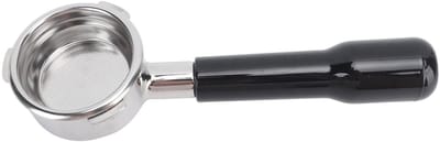 VT Goods - 58 Mm Bodemloze Portafilter - Koffiezetapparaat - Corrosiebestendig - Zwart - Extractieverbetering - Hygiënisch - Geschikt voor Koffie