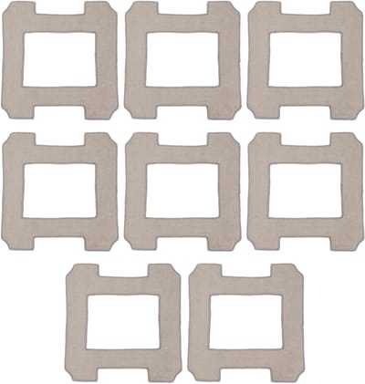 Ronte - Reinigingspads Set voor Raamreinigingsrobot - Wasbare Microvezel-Wisdoeken - Effectieve Reiniging van Ramen - 8 stuks.