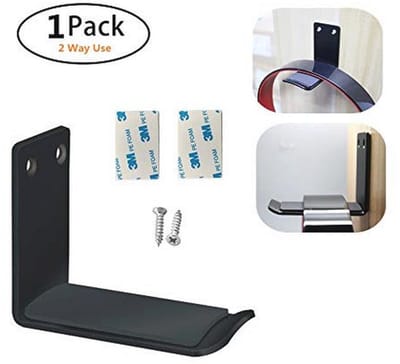 Headphone Hanger voor Bureau en Muur - Zelfklevende Hoofdtelefoon Houder voor Thuis en Kantoor