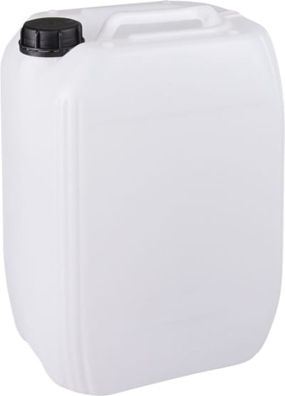 20 liter jerrycan - voor water en gevaarlijke vloeistoffen - naturel