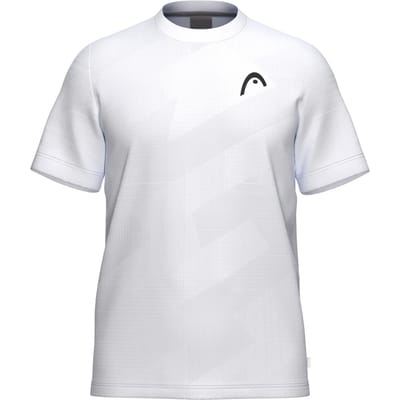Tennisshirt HEAD Men Pro T-Shirt White Print-L