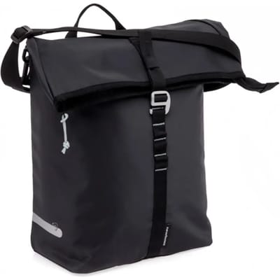 New Looxs ® Cantos Single - Enkele Fietstas - Afneembare Fietstas Enkel - Geschikt voor Electrische Fietsen – 16,5 liter - Schoudertas - Zwart
