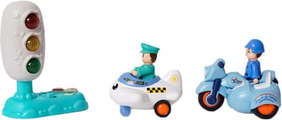 Speelgoedtopdeals - De motorpolitie van Vroemstad - Educatief Speelgoed - Voertuig