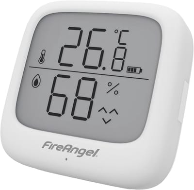 Temperatuur- en Vochtigheidsensor met LCD Scherm - Batterijvoeding voor Thuis, Slaapkamer en Kinderen