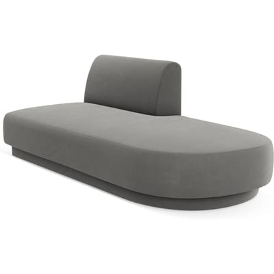 2-zits modulair zitelement Miley open rechterkant velvet | Micadoni Limited Edition