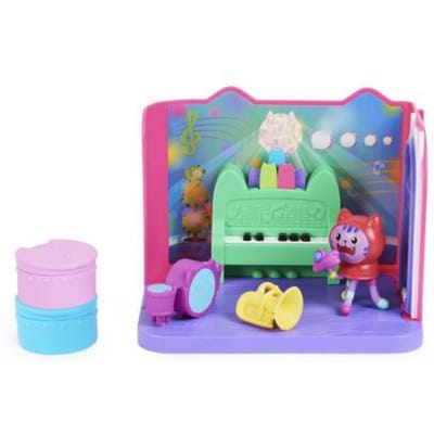 Spinmaster Gabby' Poppenhuis ' Dollhouse DJ Kattenkruid' Muziekkamer