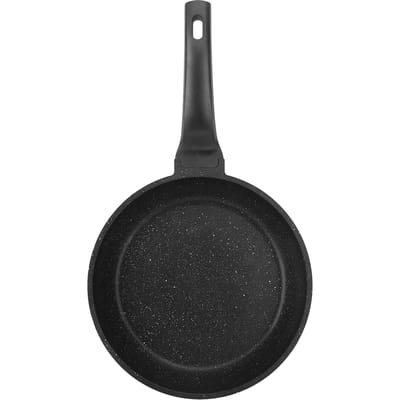 Anti-aanbak Koekenpan Koekenpan Omeletpan Eierpan met Hittebestendige Handgreep Gelijkmatige Warmteverdeling Plat L(for 6.5-9kg)
