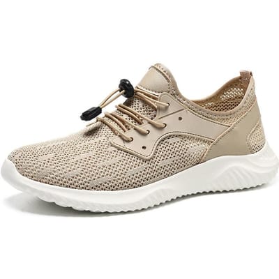 Zomer Dunne Mesh Oppervlak Schoenen Oefening Nieuwe Gaten Schoenen Ademend Heren Casual Schoenen 45 zand