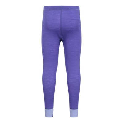 Mountain Warehouse Kinder/Kids II Merino Wol Base Layer Broekje (Paars)