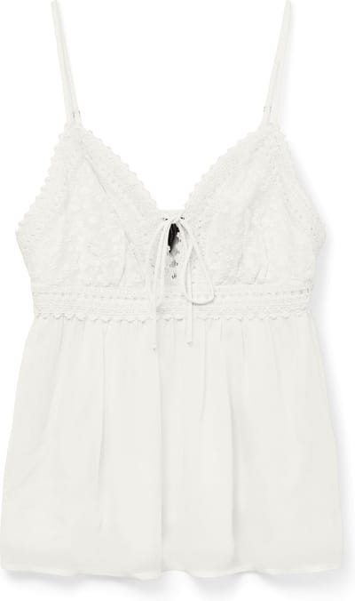 VERO MODA - VMDINA DETAIL SINGLET WVN EXP GA SB2 - Dames - Blouses