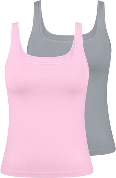 sloggi Dames onderhemd 2 pack GO Sense