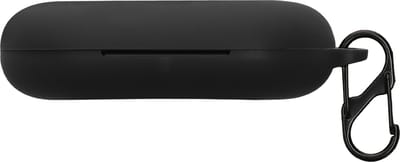 kwmobile cover voor oordopjes case - geschikt voor Anker Soundcore V20i - Trendy beschermhoes draadloze oordopjes in zwart