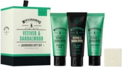 The Scottish Fine Soaps Company Cadeauset Vetiver Heren 4-delig