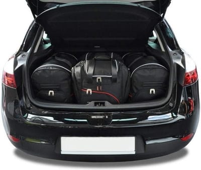 RENAULT MEGANE HATCHBACK 2008-2015 4-delig Reistassen Auto Interieur Kofferbak Organizer Accessoires