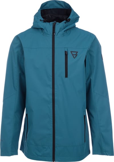 Brunotti - Weylin - Jas Mediterranea - Heren - Softshell Regenjas - 10K Water-afstotend - 8K Ademend - M