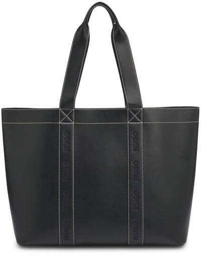 HUGO shopper schoudertas Becky Tote Bag Black zwart