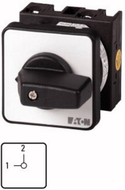Eaton T0 20A Inbouw Omschakeling Schakelaar 4 Contact IP65 - 011396