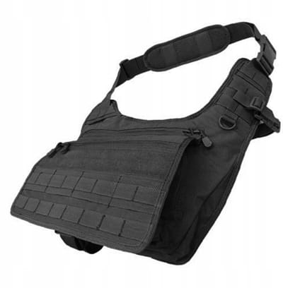 Condor Messenger Bag Herentas Zwart - Praktische schoudertas