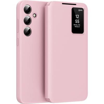 CaseBody Samsung Galaxy S25 Plus Smart Cover Roze