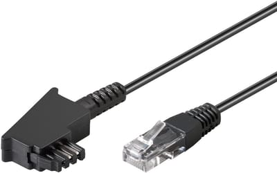 Goobay TAE-F Cable for DSL/VDSL 3 m