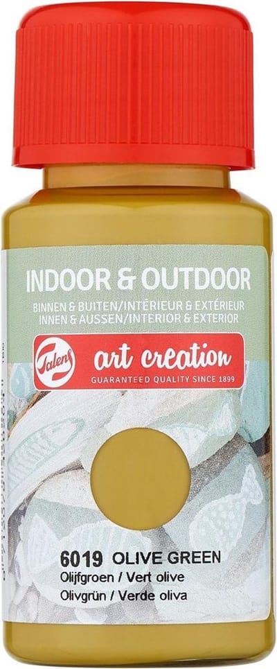 Talens Art creation indoor & outdoor 50mL 6019 Olijfgroen