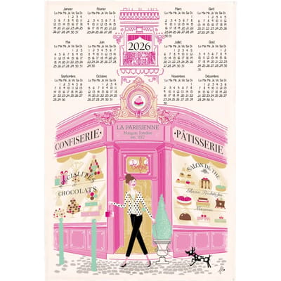 Theedoek patisserie kalender 2026 Winkler