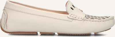 Fred De La Bretoniere - Billy Perf Mocassin Nappa Wit - Maat 38