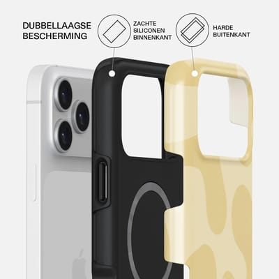 Burga Tough Backcover geschikt voor MagSafe geschikt voor iPhone 17 Pro - Glow