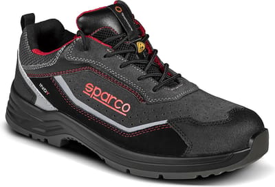 Sparco Werkschoenen S1PS - Indy Detroit - Zwart/Grijs — black — Maat 35