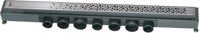 Italiaanse Douchegoot RVS Afvoerborrelbreedte 800 mm met Sodar Rooster