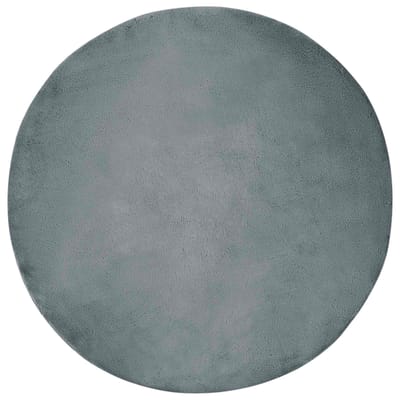 vidaXL - Antislip - vloerkleed - van - imitatie - konijnenbont - OLITE - Ø - 160 - cm