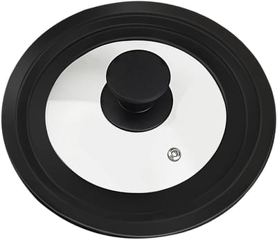 Dailygoods - Universele Siliconen Deksel voor Kookgerei - Magnetrondeksel met Antislip Rand