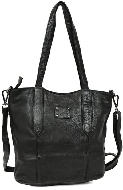 Bear Design Liz Leren Shopper - Zwart