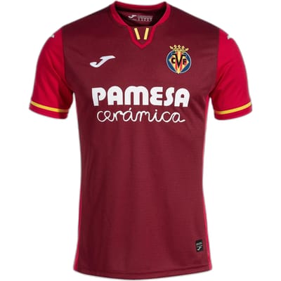 Joma Villareal Cf 23/24 Weg T-shirt Met Korte Mouwen Rood XL Man