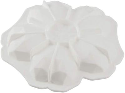 Bakvorm Sakura Origami - Siliconen mal - Desserts maken - Origami bloemvorm - 600 ml - Wit