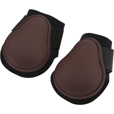 1 Paire Ensemble Guêtres Tendons Cheval Souple Empêche de Glisser Facile à Coller Guêtres Boulets Cheval pour Chevaux XL black