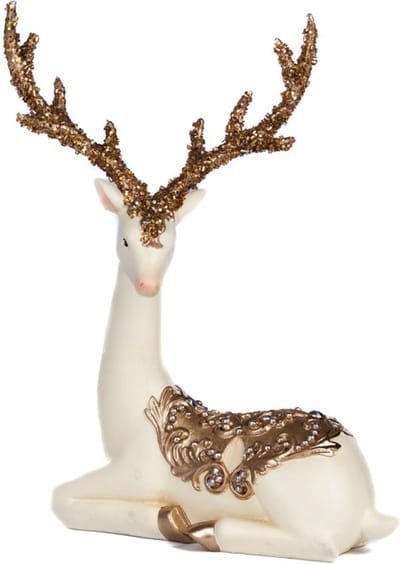 Goodwill - Hert - Crème - H19,5 cm