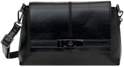 L.CREDI Pamela Schoudertas 26 cm - Dames - schwarz