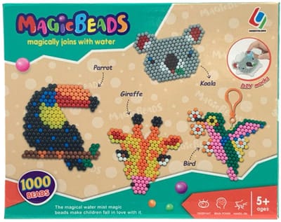 Lobbes magische waterkralen dieren set creatief speelgoed knutselen.
