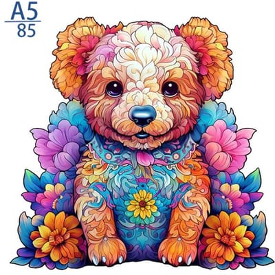 300 stuks Puzzel Kleur Kat Fijne Onregelmatige Vorm Puzzels Dankbaarheid Volwassenen Stressvermindering Familie Interactief Speelgoed Cadeau W13955WW- blue