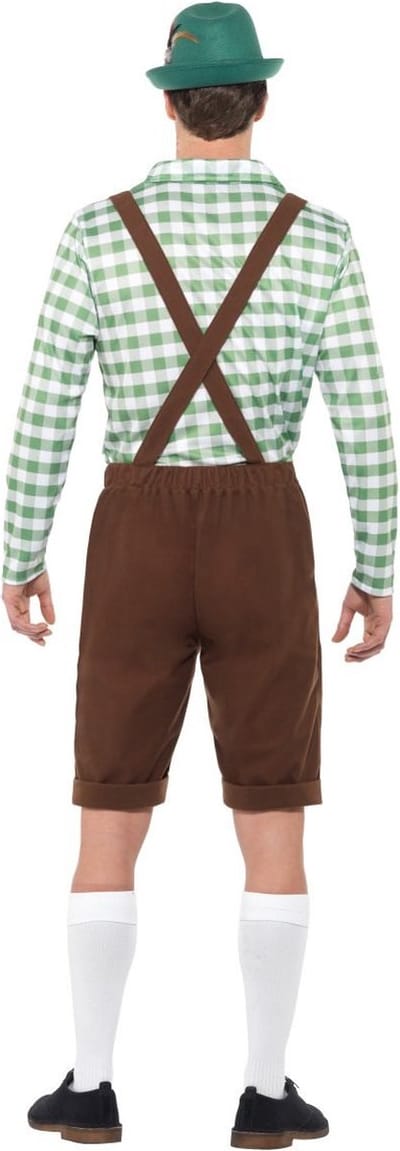 Budget bavarian kostuum heren - Maatkeuze: Maat XL