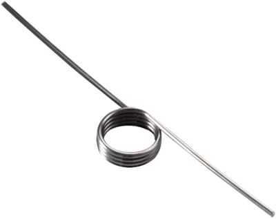Torsieveren - Verenstaal veren - Mechanische toepassingen - Hoge sterkte materiaal - 35 mm arm - Zilverkleurig