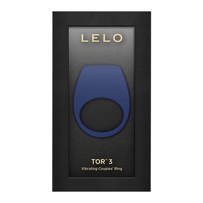 LELO TOR 3 – Vibrerende Ring – App-Gestuurd – 8 Genotsinstellingen – Base Blue