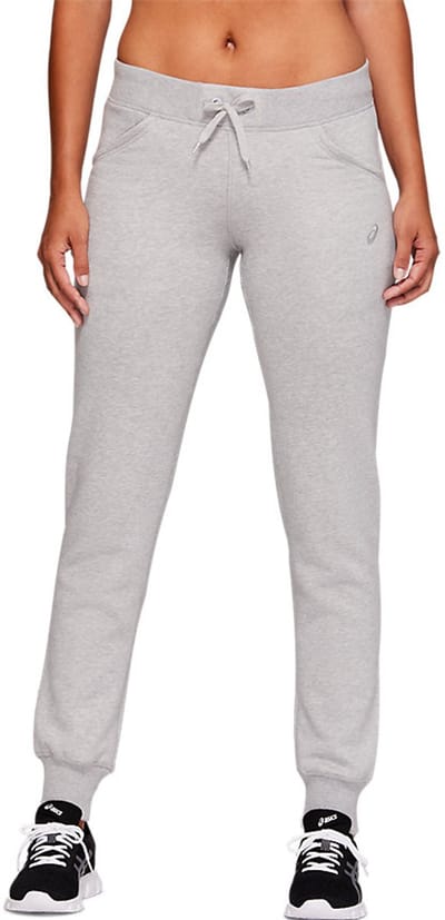 ASICS Sport Knit Pant - Trainingsbroek - Maat S - Grijs - Trainingsbroek - Training - Dames Trainingsbroek voor Vrouwen