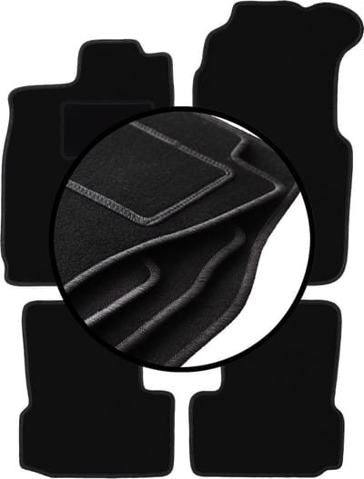 Complete set veloursmatten voor: Saab 900 II cabrio (1994-1995)