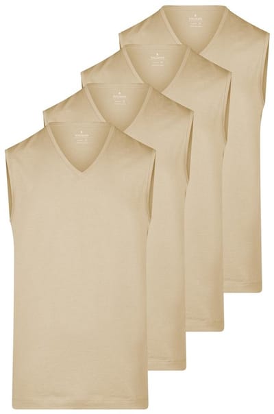 RAGMAN Heren onderhemd 4 pack Basic