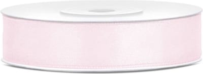 Luxe sierlint of cadeaulint - lichtroze - 12 mm x 25 meter - satijn - Hobby - Decoraties - Inpakken