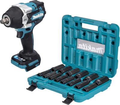Makita DTW 700 Z accu slagmoersleutel 18 V 700 Nm 1/2" borstelloos solo - zonder accu, zonder oplader